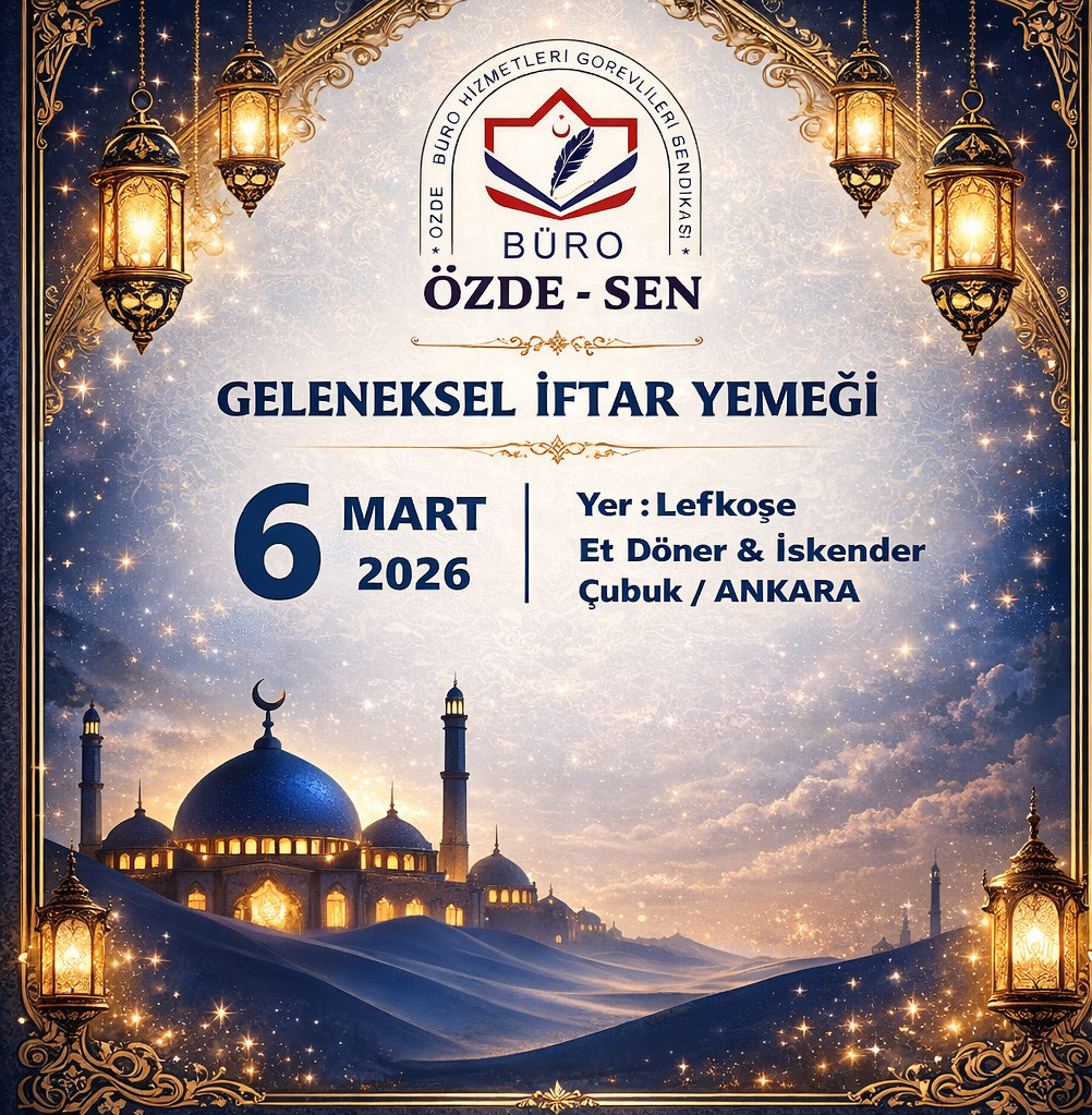 Büro Özde Sen Aile İftari